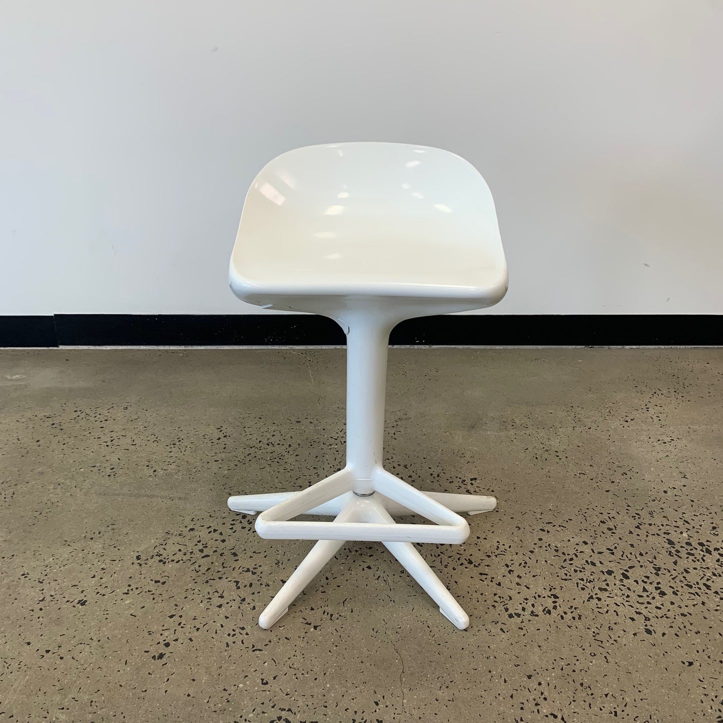 Replica Antonio Citterio Kartell Spoon White Bar Stool