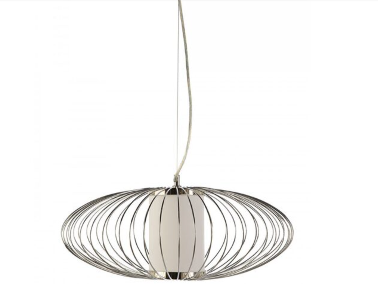 Fiorentino Imports Delia 1 Light Pendant Chrome - DELIA-1P CH