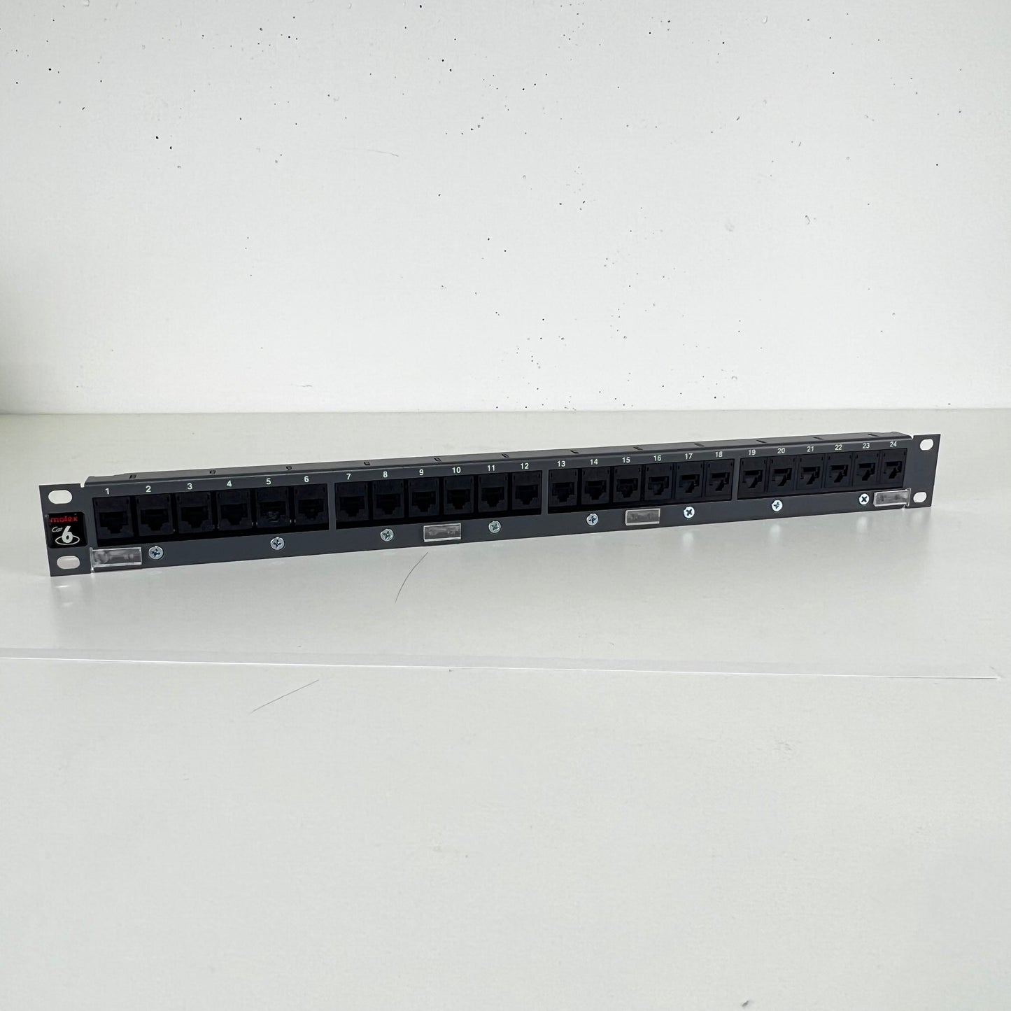 Molex Networking Patch Panel 24 Port Cat 6 Brand New PN 00141-IN
