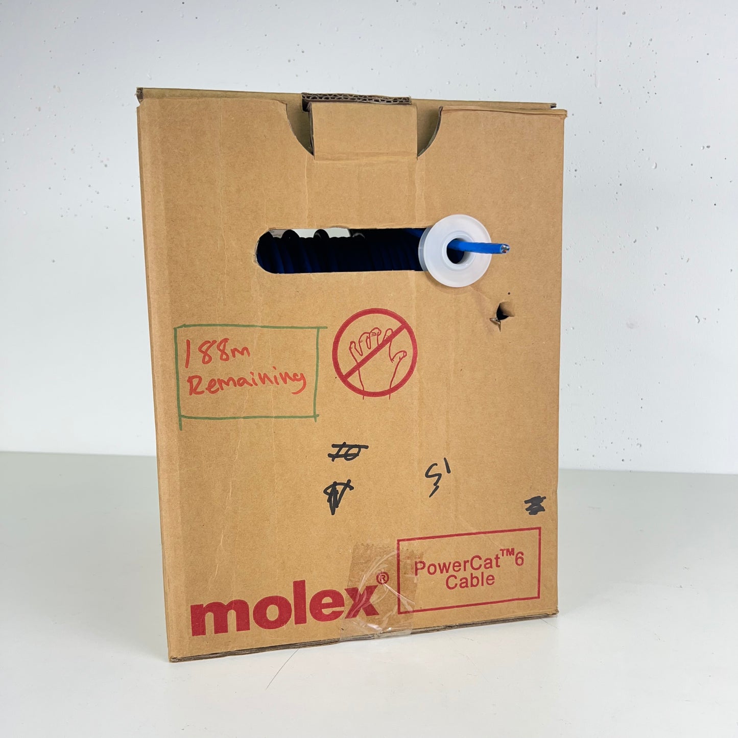 Molex Networking Cable Cat 6 unterminated on Reel 188m