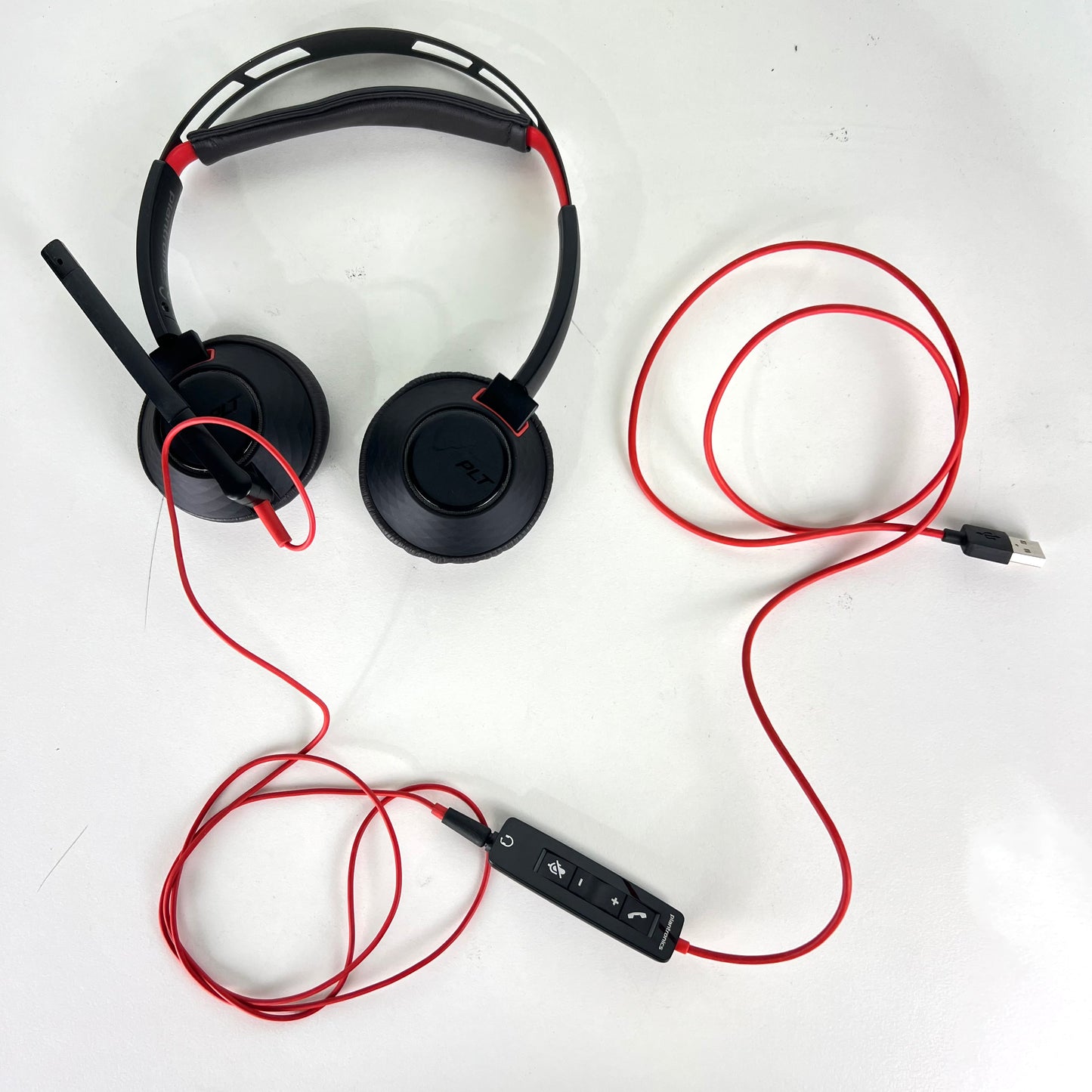 Plantronics/Poly Blackwire 5220 USB-A & 3.5mm Duo Corded Headset