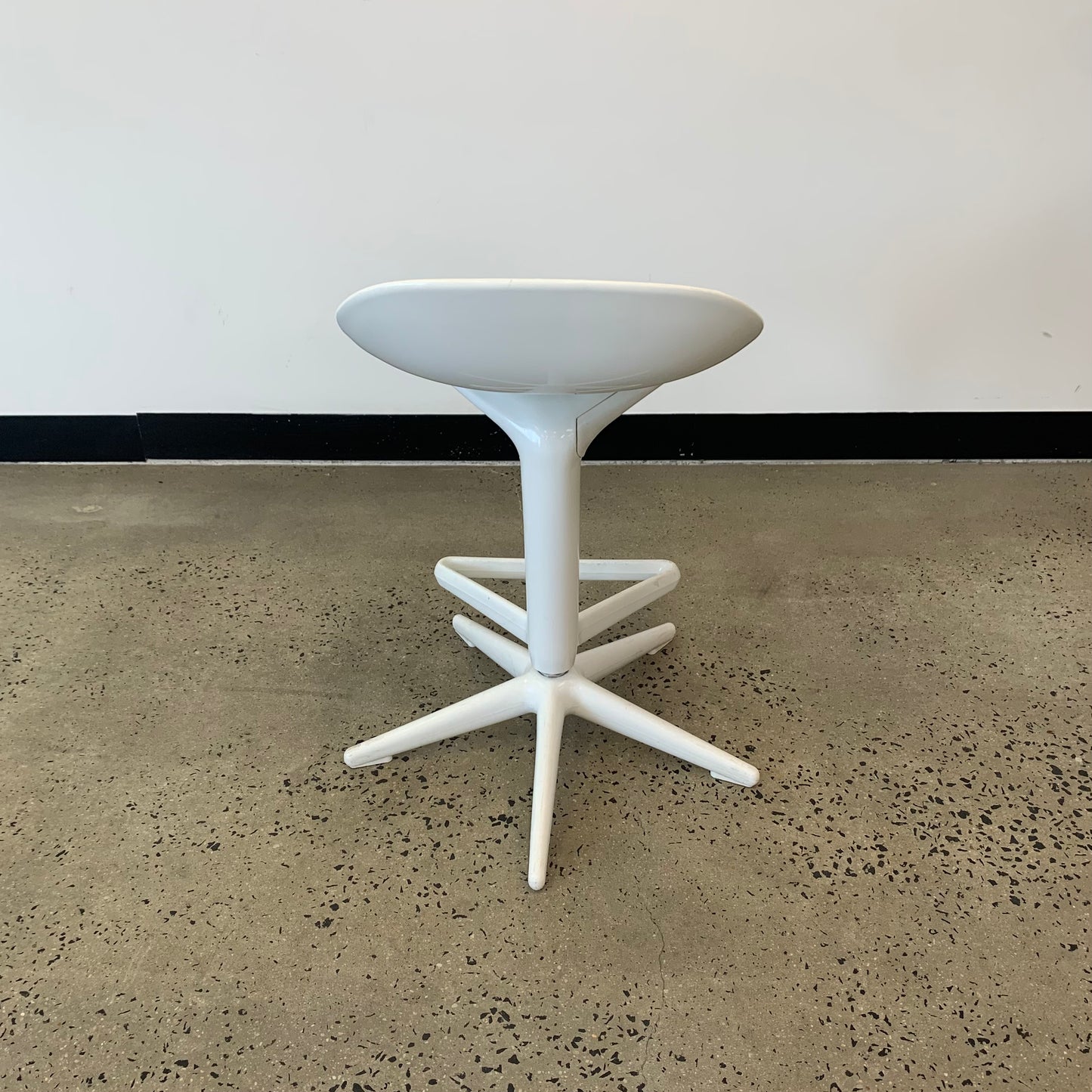 Replica Antonio Citterio Kartell Spoon White Bar Stool