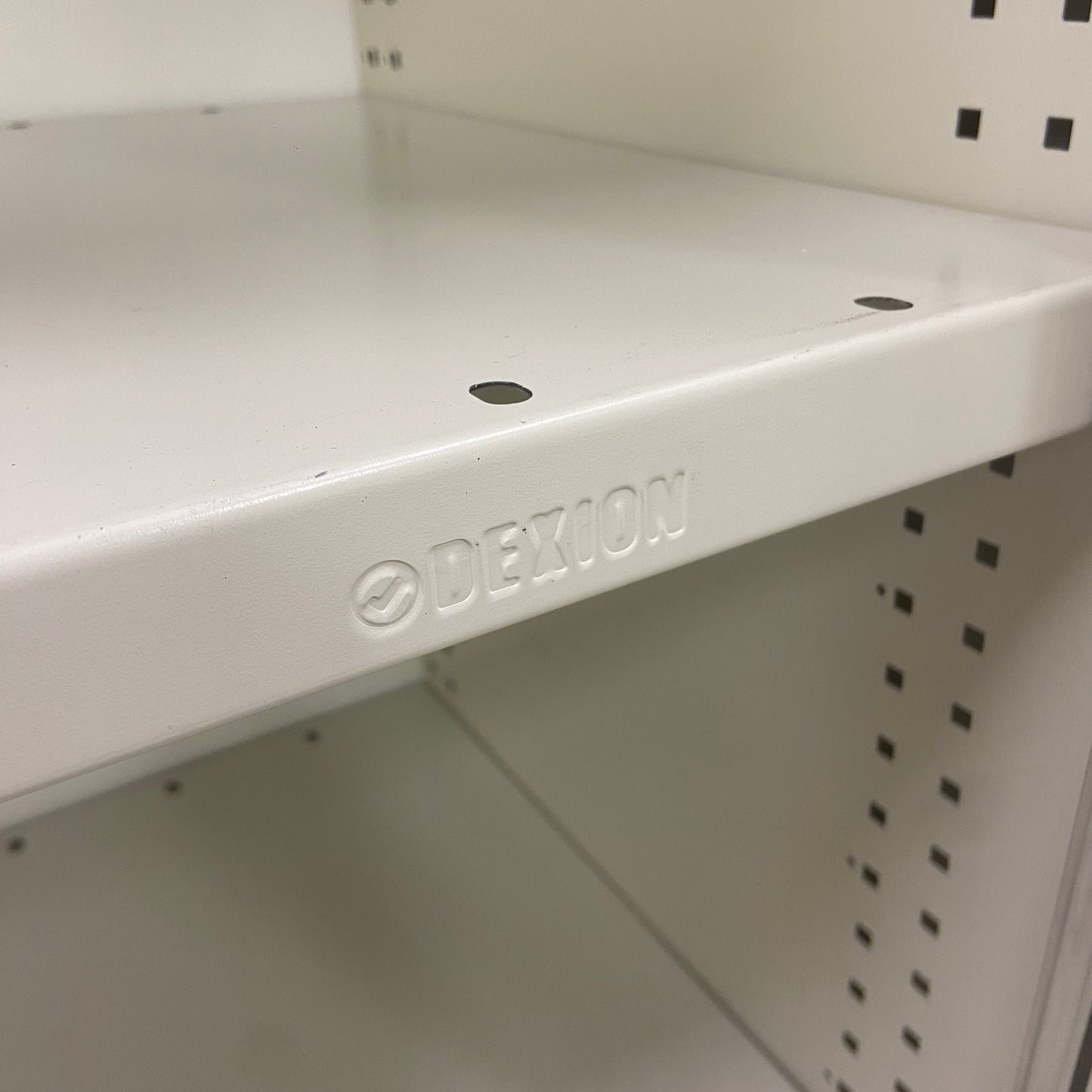 Dexion Tambour Cabinet White