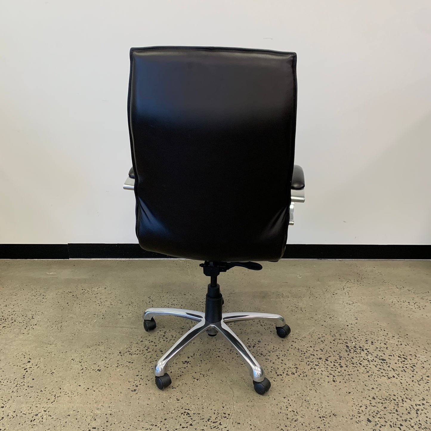 Executive Chair Black Leather