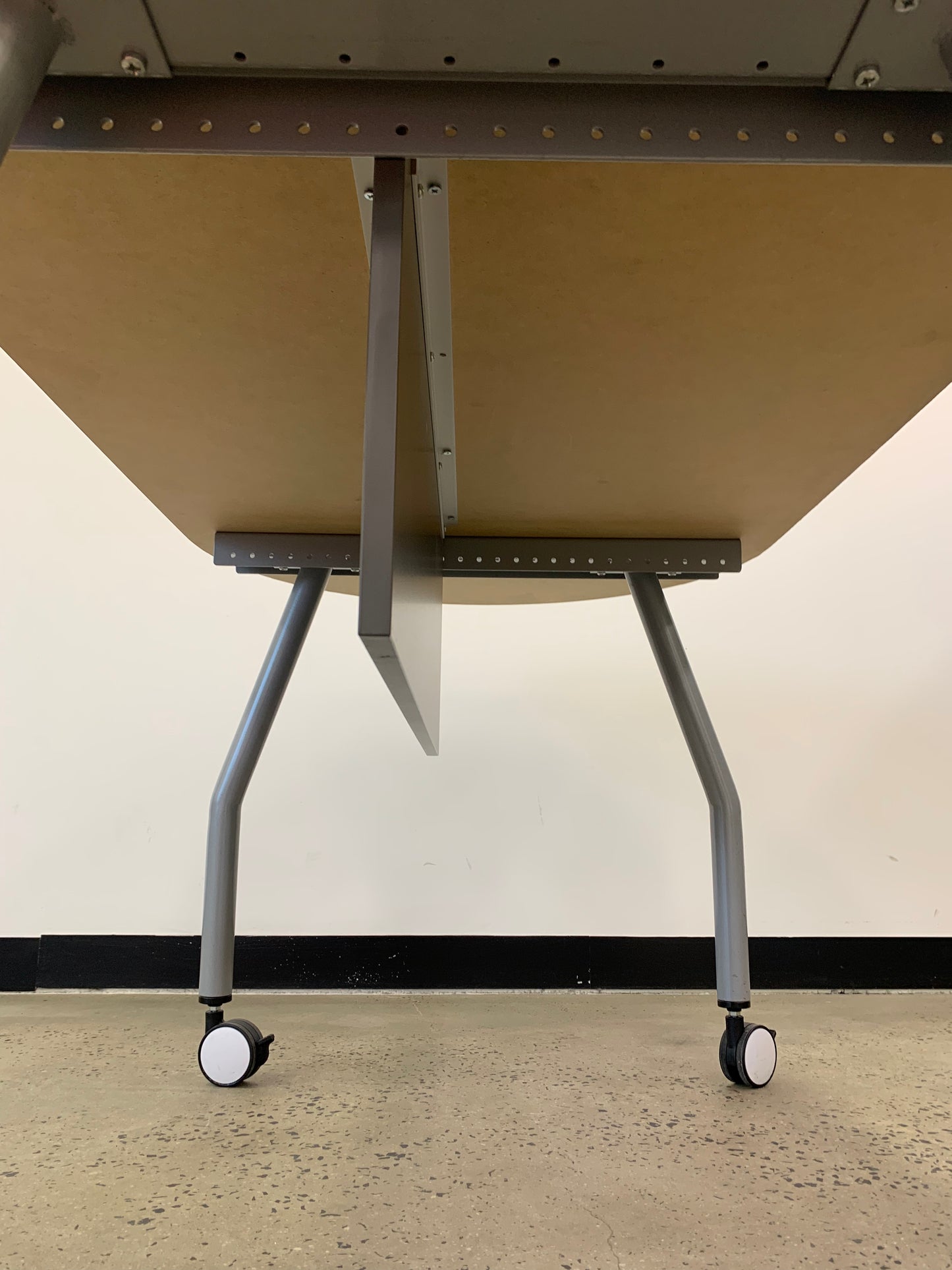 Wooden Curved End Desk