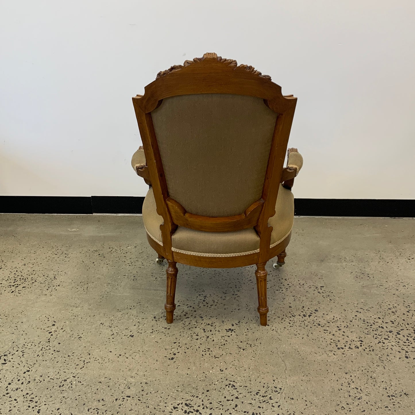 19th Century Louis XVI 'Fauteuil a la Reine' Chair
