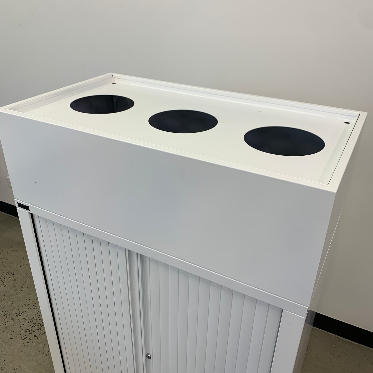 Schiavello White Planter Box Metal
