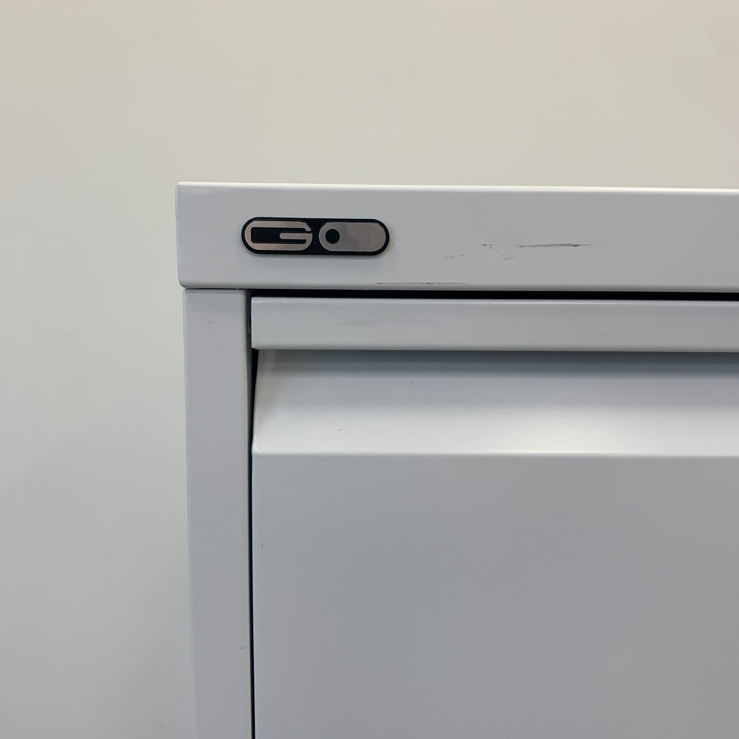 Go Steel 4 Drawer Filing Cabinet White