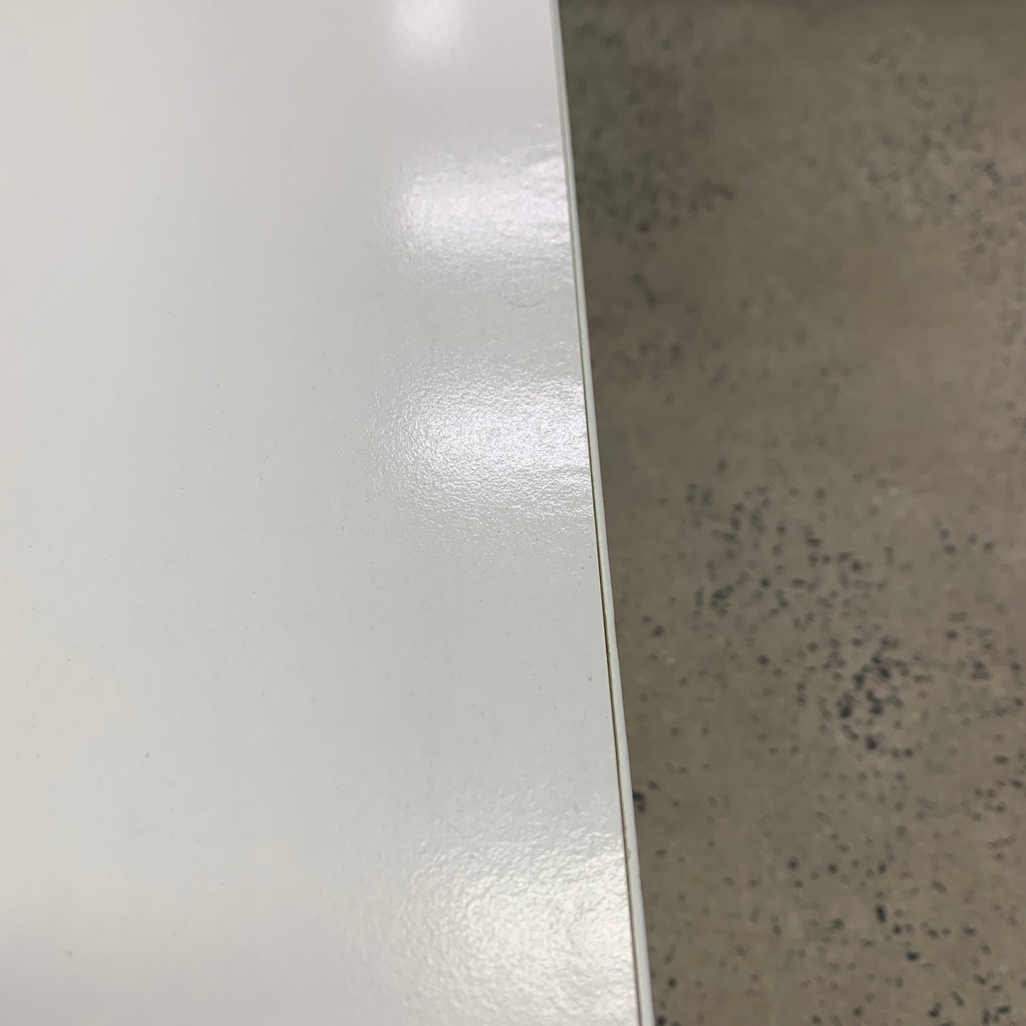 Height Adjustable White Desk