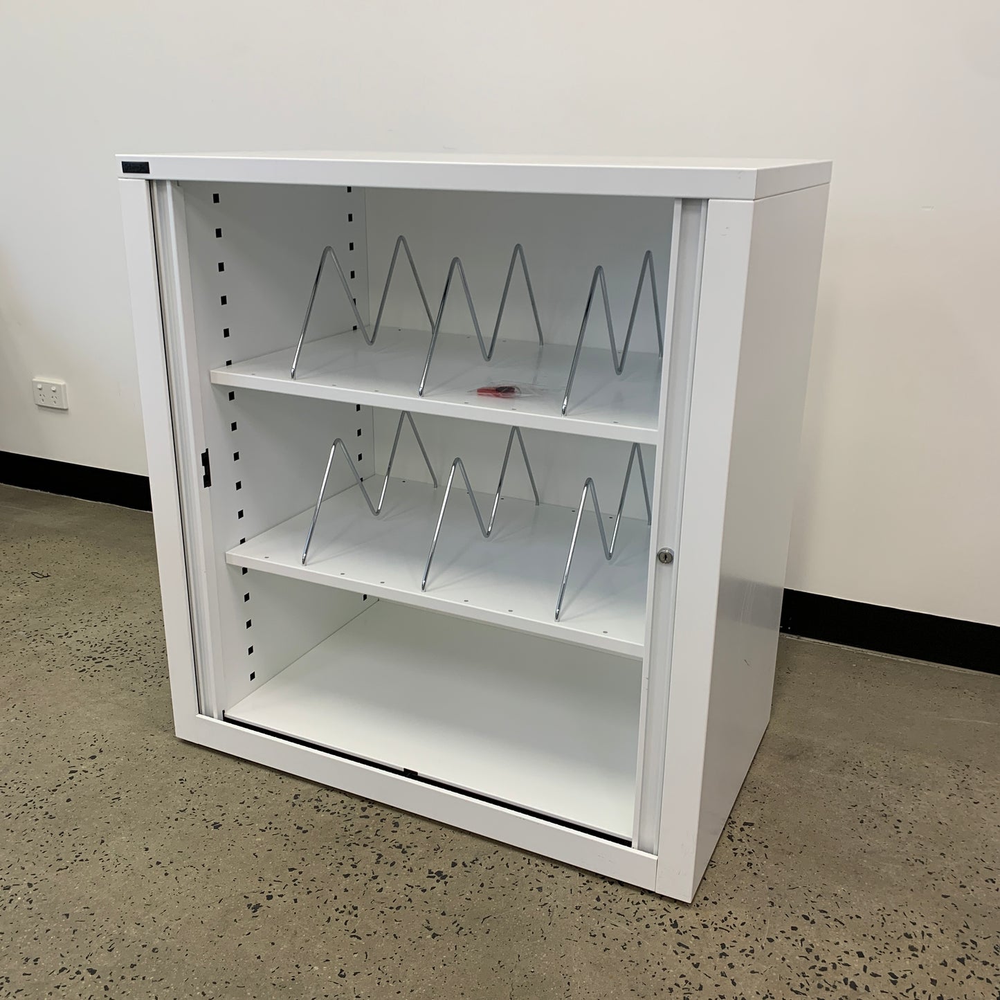 Schiavello Medium Tambour Unit White