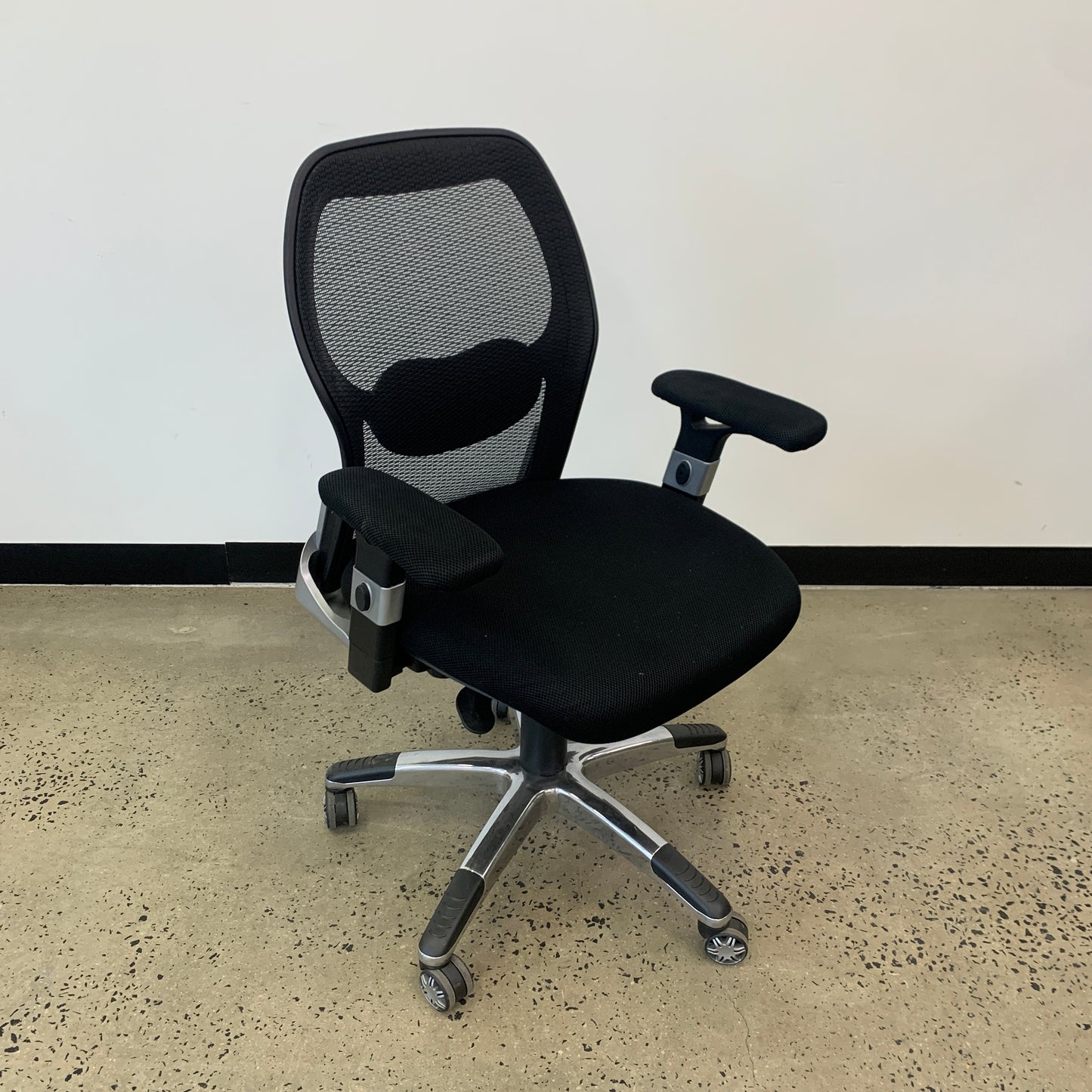 Office Chair Mesh Back and Silver