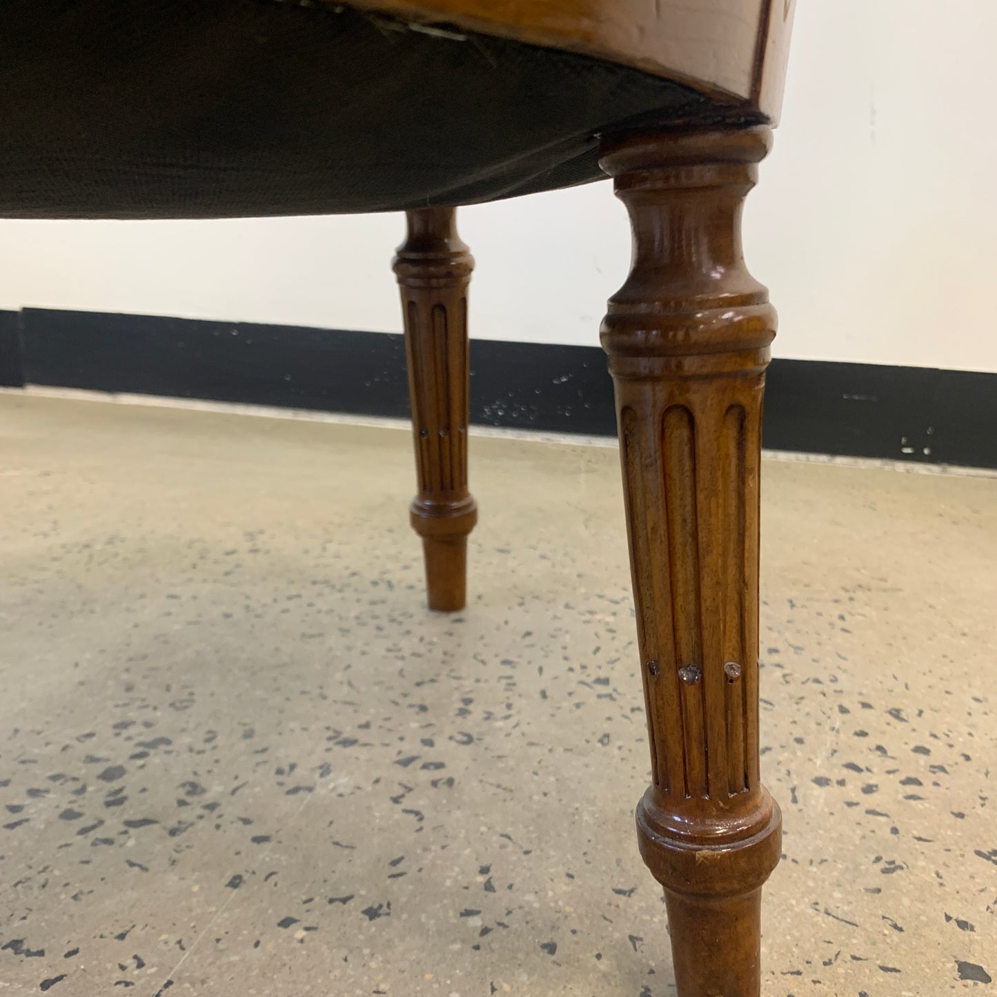 19th Century Louis XVI 'Fauteuil a la Reine' Chair
