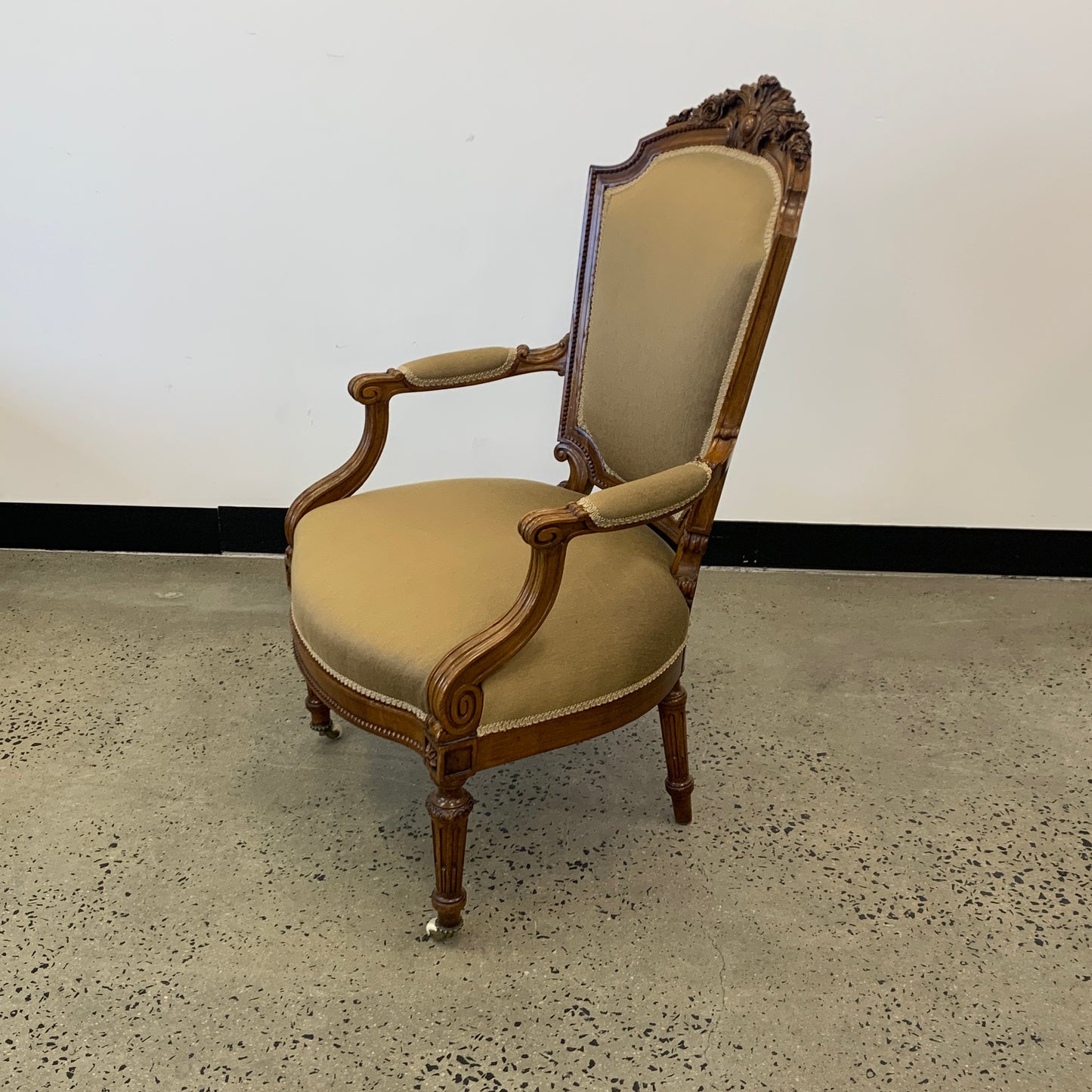 19th Century Louis XVI 'Fauteuil a la Reine' Chair