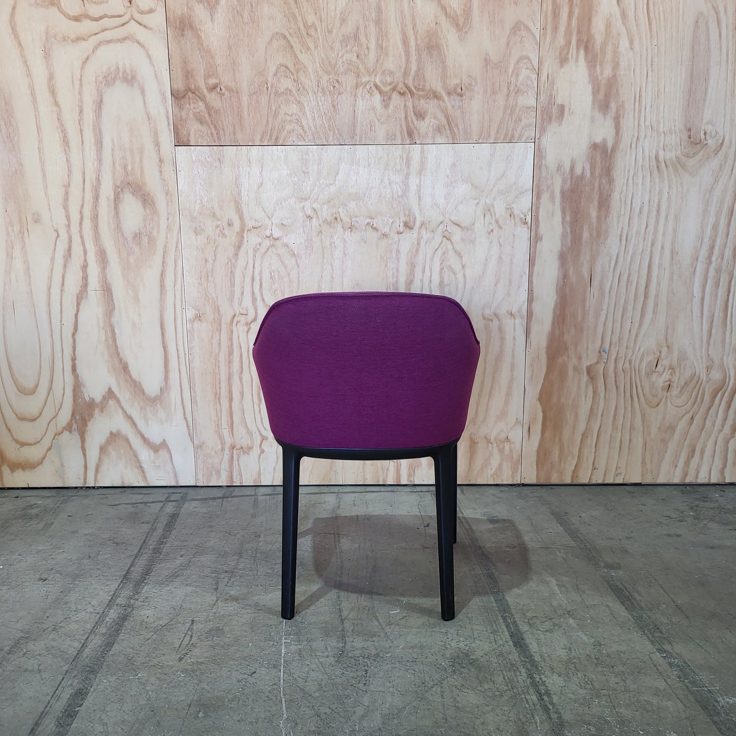 Vitra Purple Softshell Tub Chair