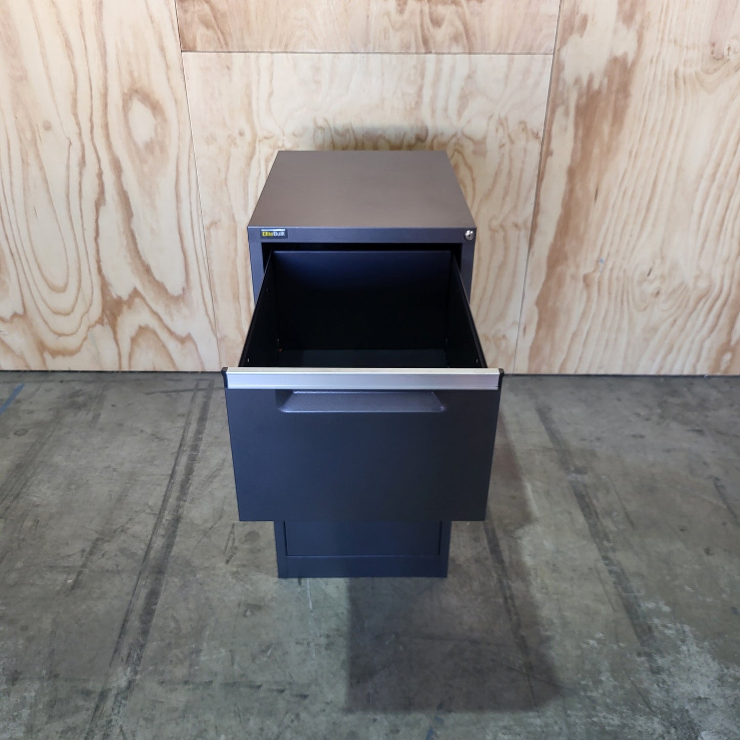 EliteBuilt 3 Drawer Cabinet Charcoal