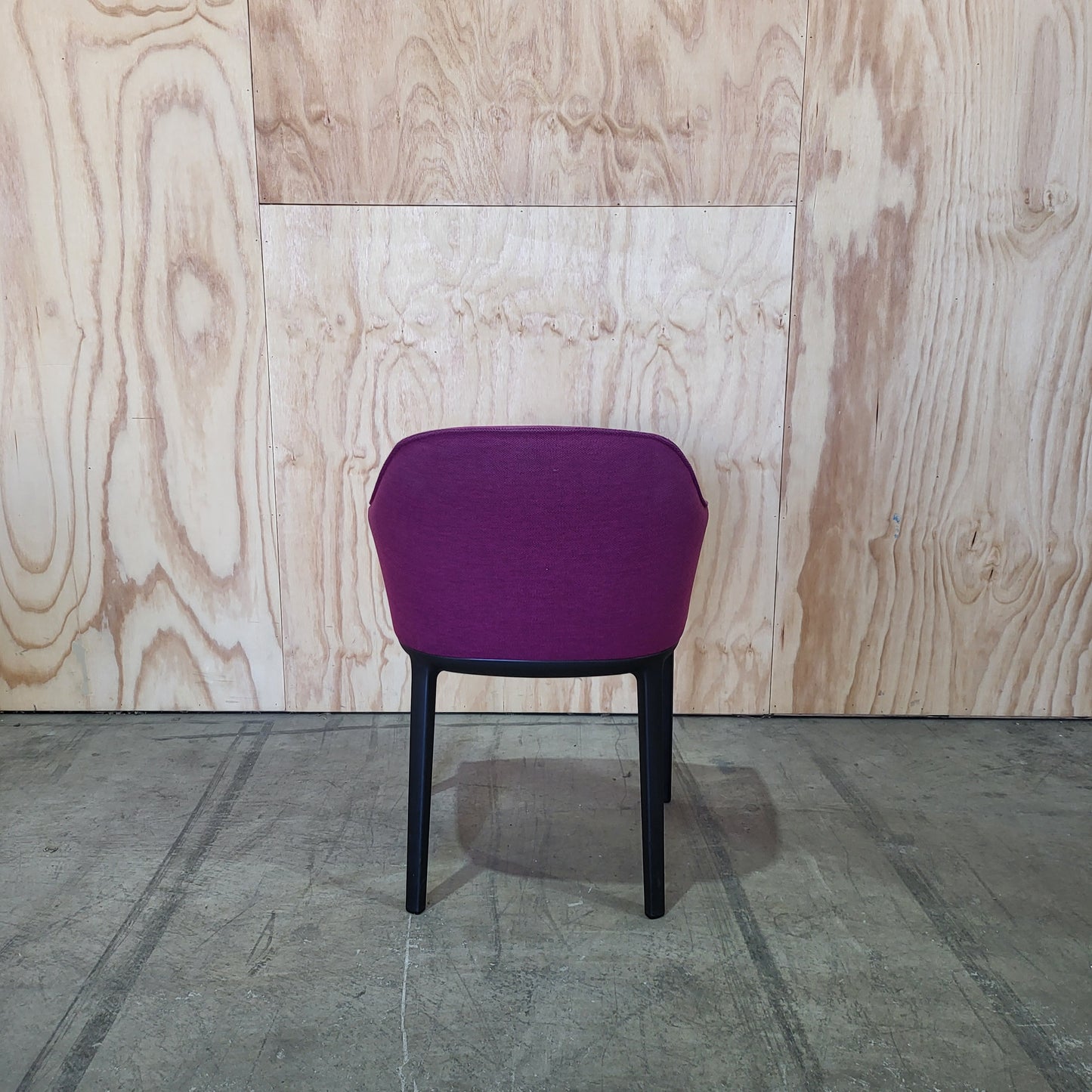 Vitra Purple Softshell Tub Chair