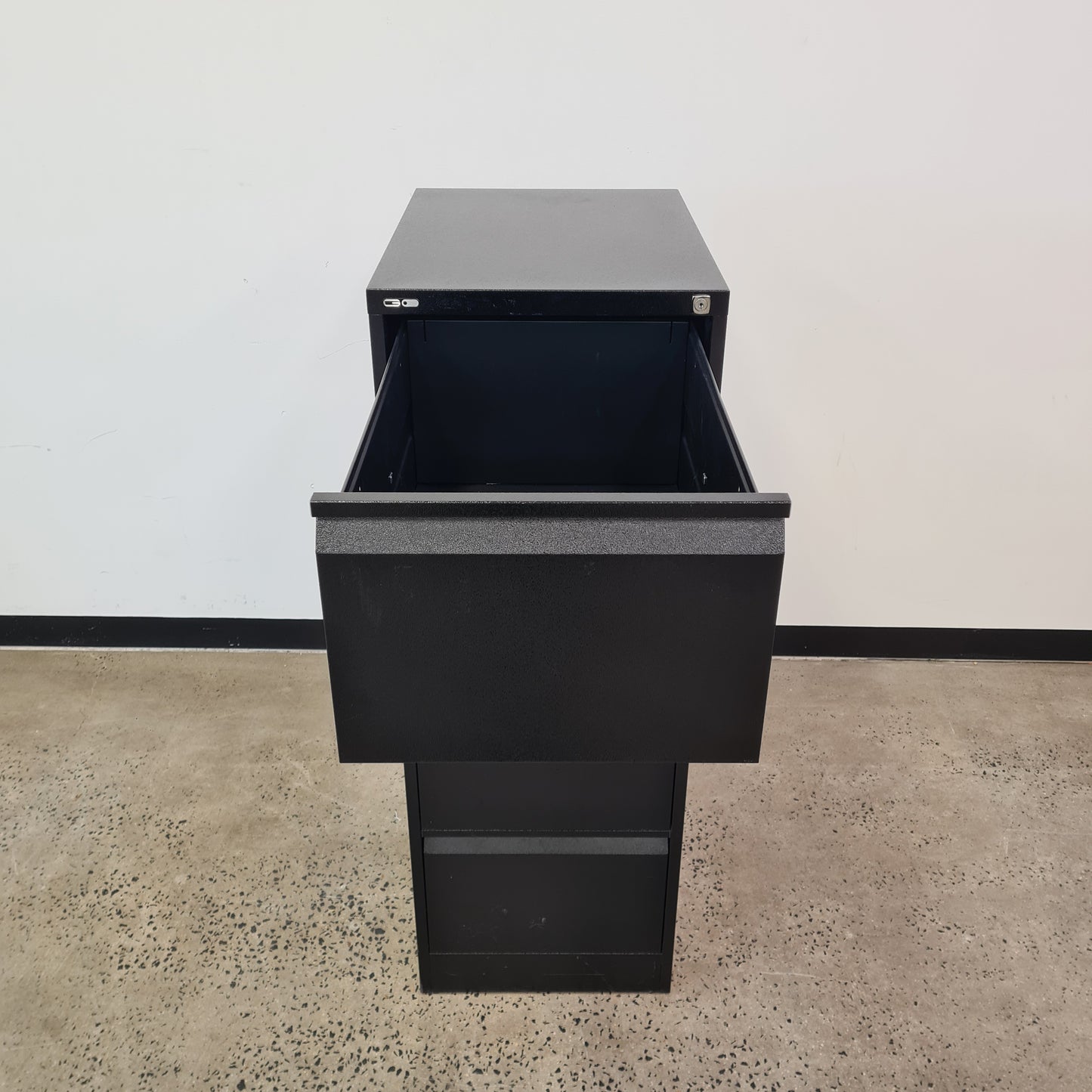 Go Filing Cabinet Black 4 Drawer