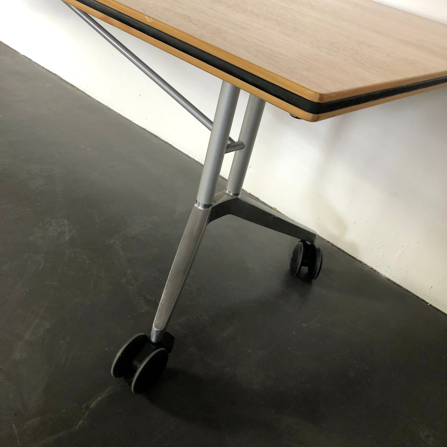 Wilkhahn Confair 440/1 Folding Table with Wheels