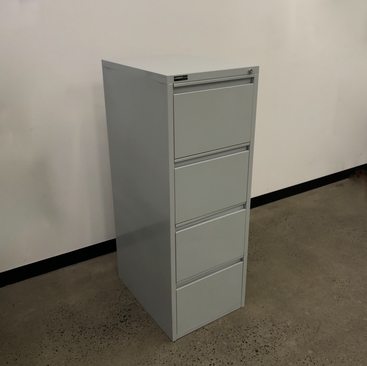 FirstLine 4 Drawer Filing Cabinet Grey