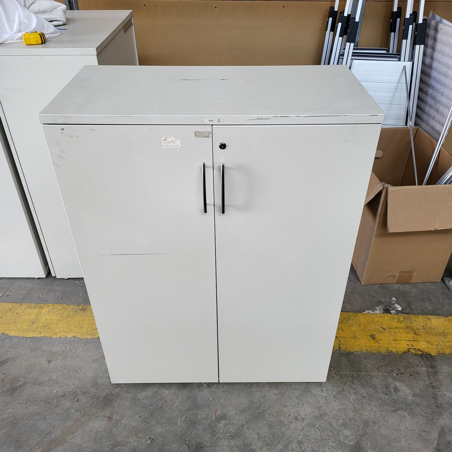 CLEARANCE Small Cupboard in white