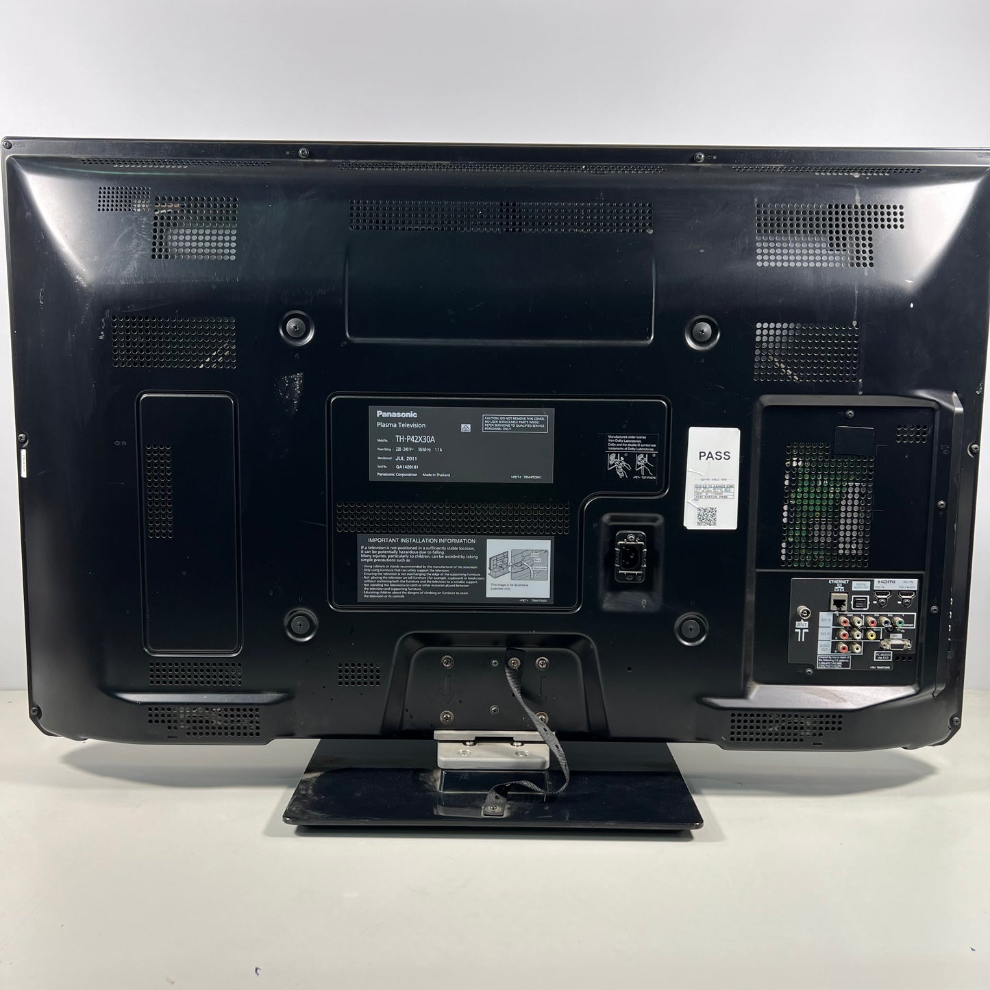 Panasonic TH-P42X30A Plasma TV