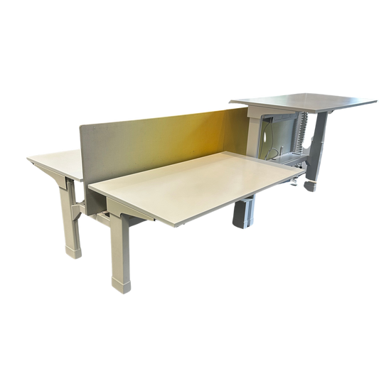 Steelcase Sit Stand 2 Person Workstation, VL1 series