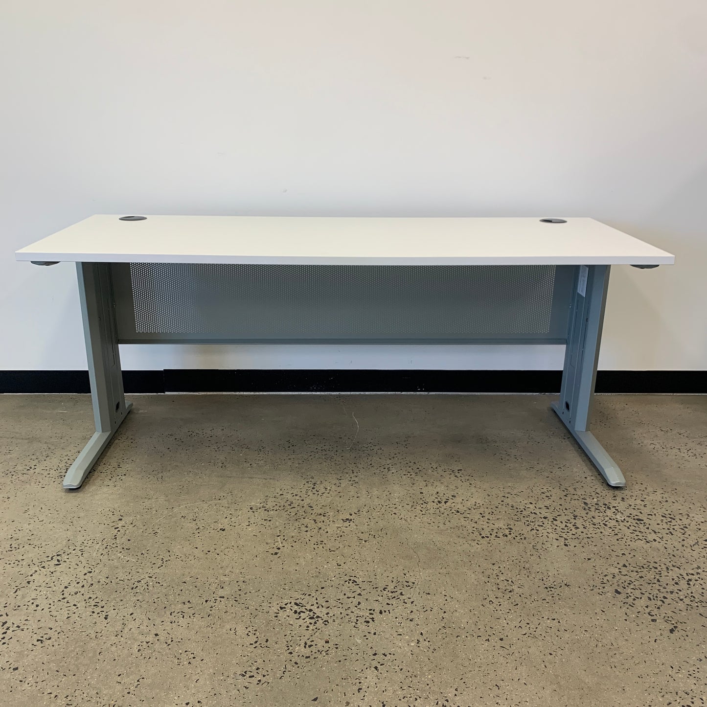 J Burrows Matrix Office Straight Desk White 1800