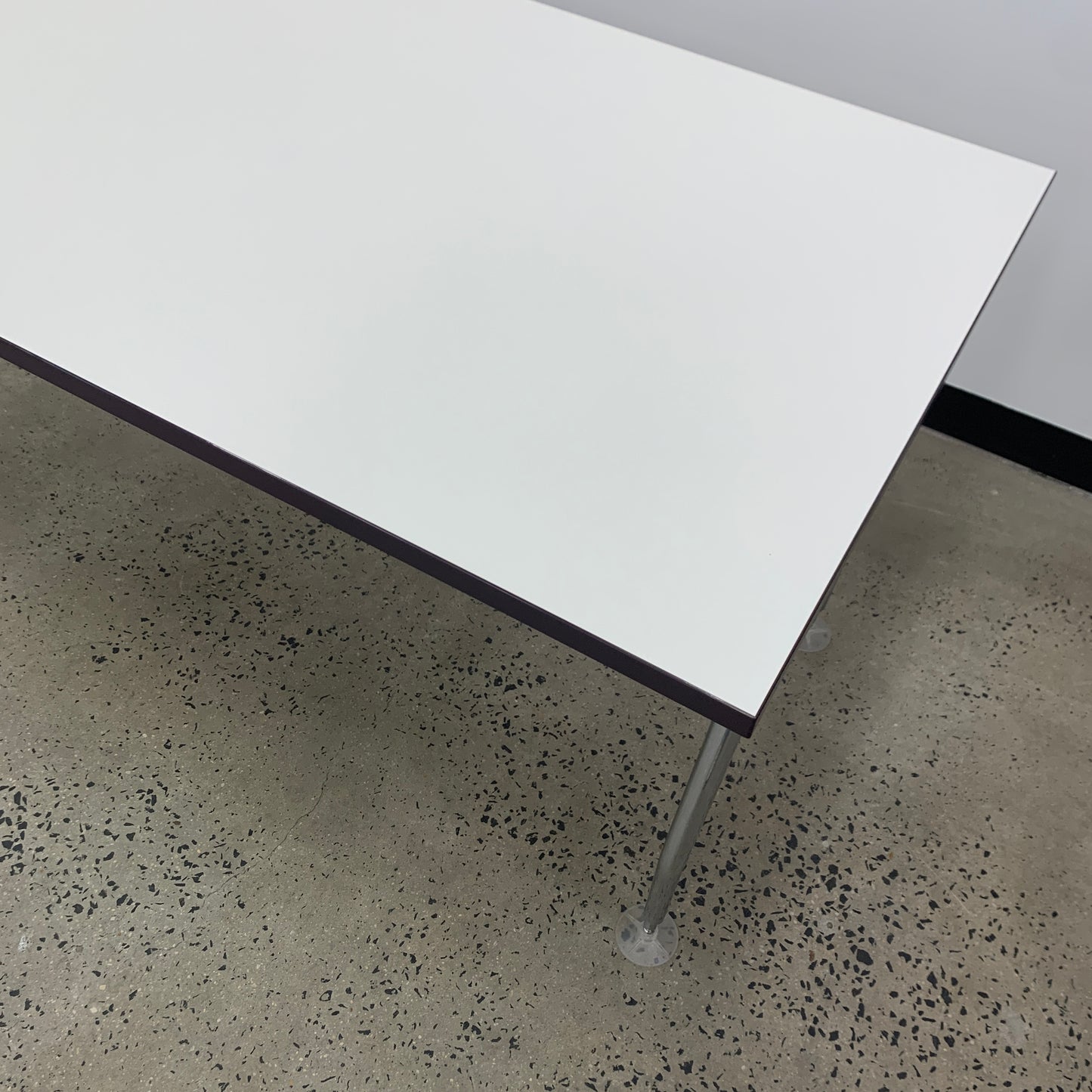 Schiavello Marina Meeting Room Table White with Trim