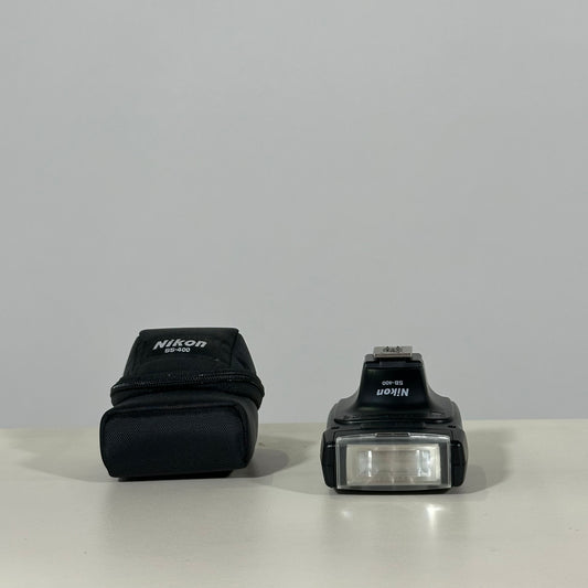 Nikon SB-400 Mounted Camera Flash