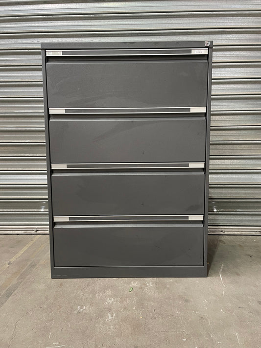 CLEARANCE Bosco Wide 4 Drawer Filing Cabinet