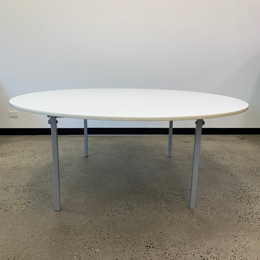 Sebel Folding Round Conference Event Table White