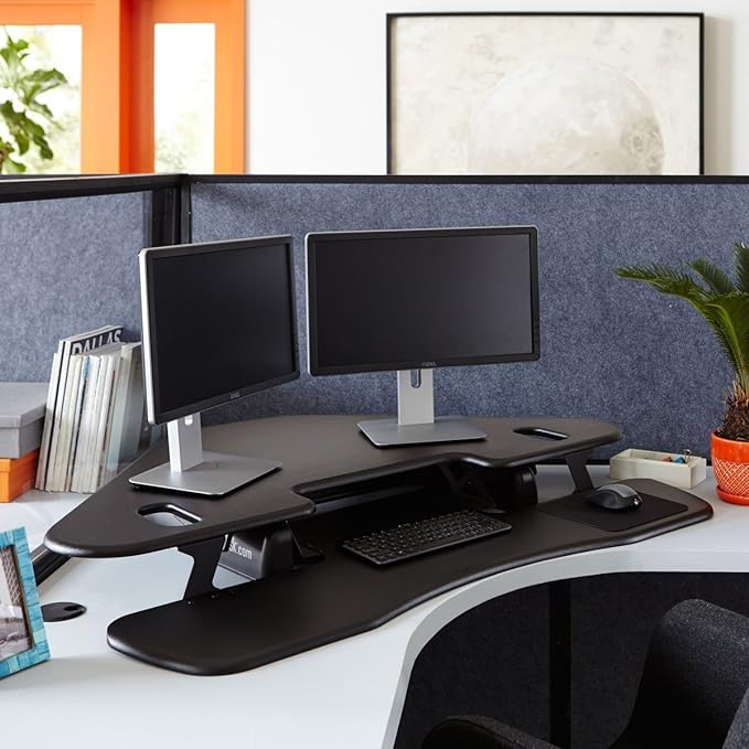 Varidesk Cube Corner 36 Sit Stand Desk