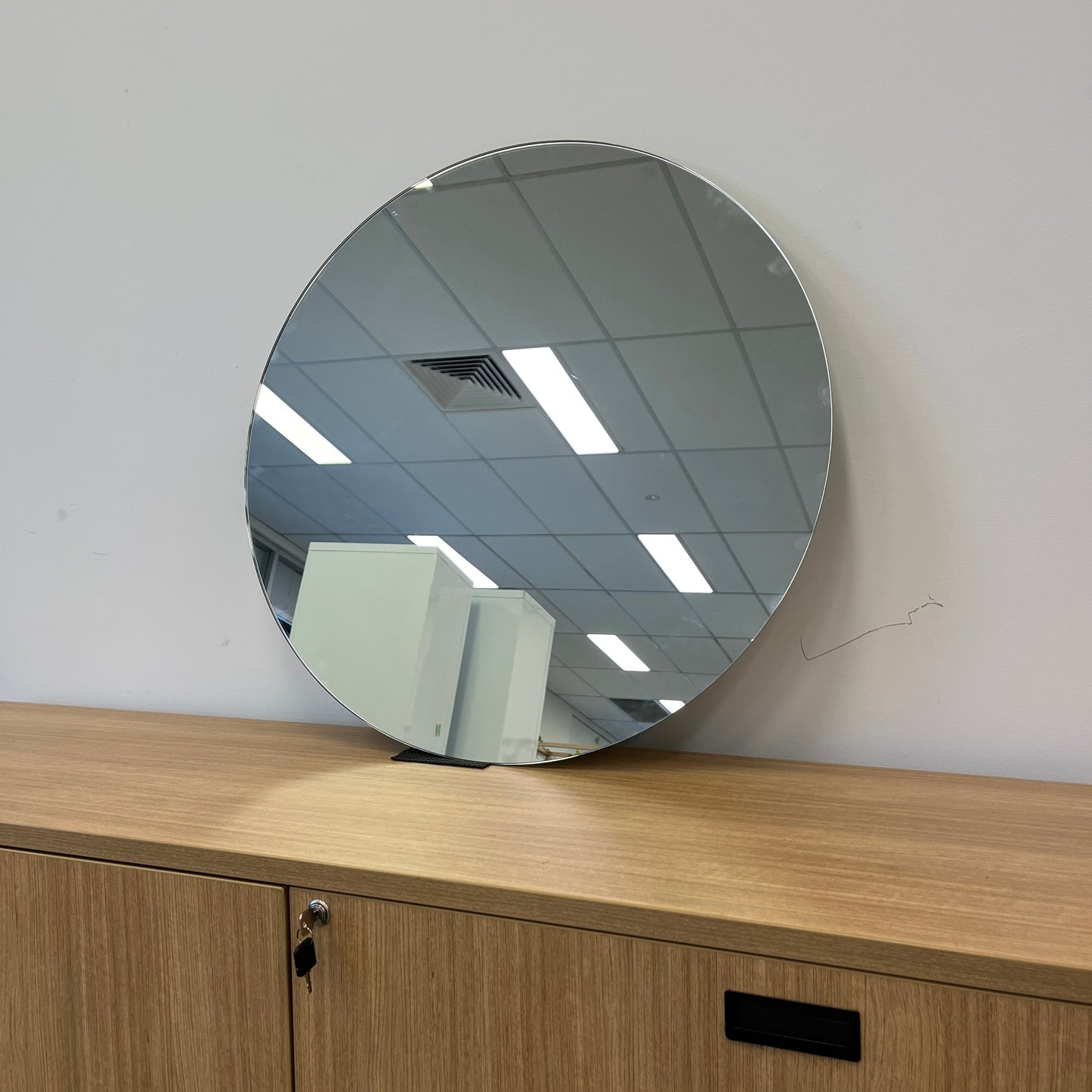 Round LED Backlit Bathroom Mirror