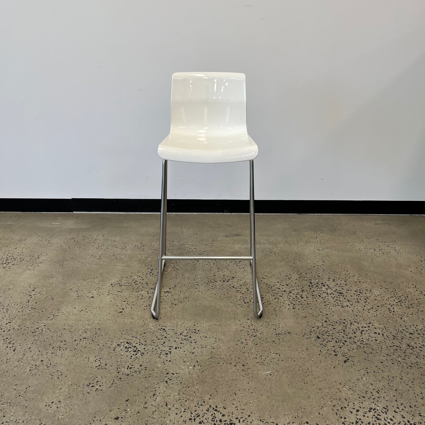 Ikea Glenn Bar Stool White