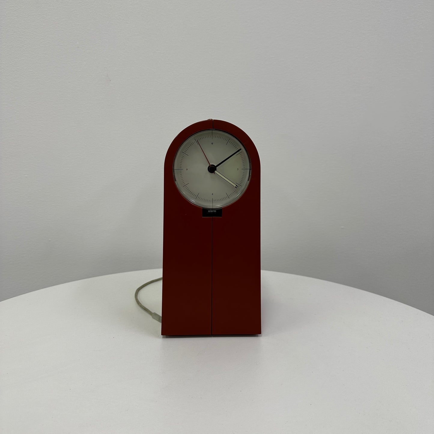 THOMSON for ALESSI Radio Clock Coo Coo by Philippe Starck Rust Brown
