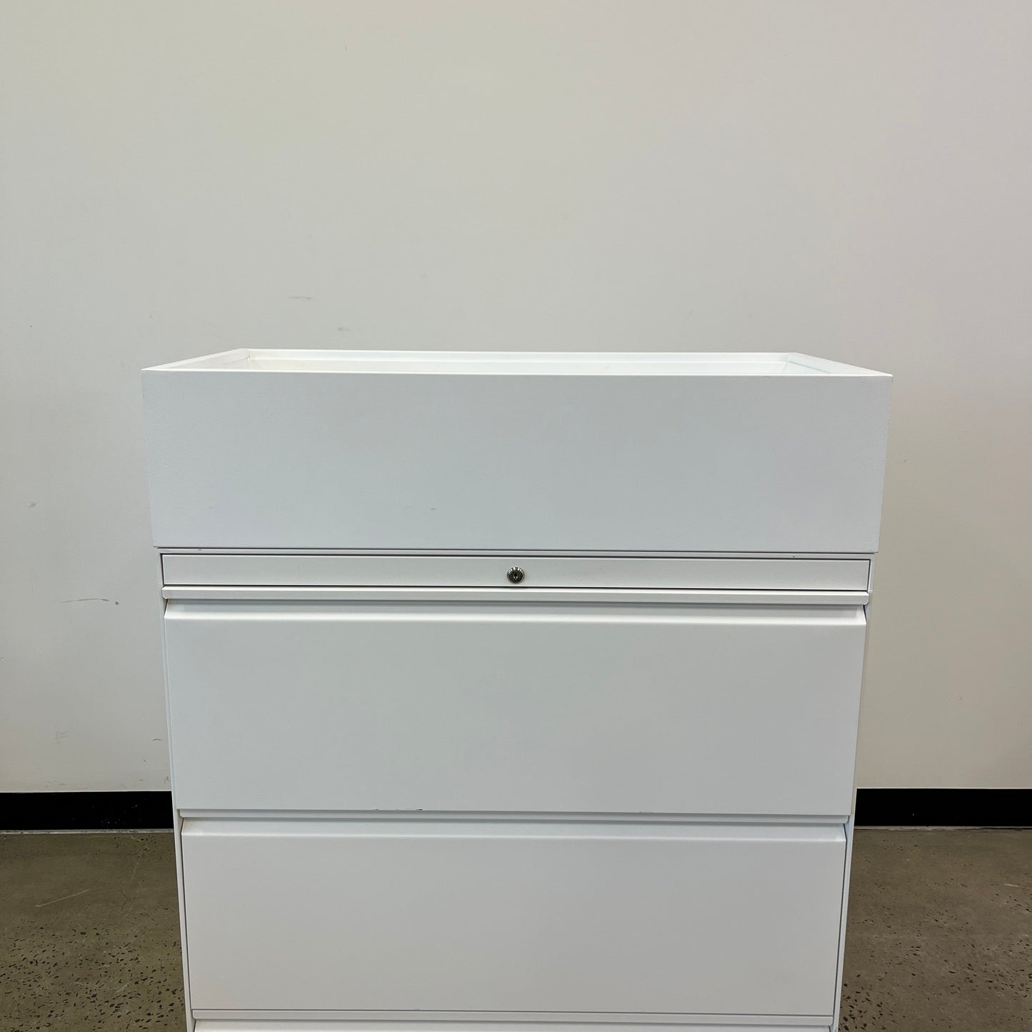 Herman Miller CK8 Posh 3 Drawer Filing Cabinet White