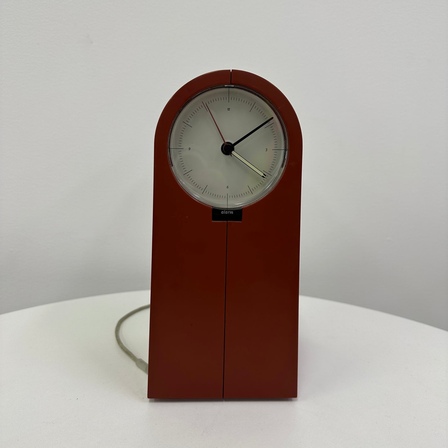 THOMSON for ALESSI Radio Clock Coo Coo by Philippe Starck Rust Brown