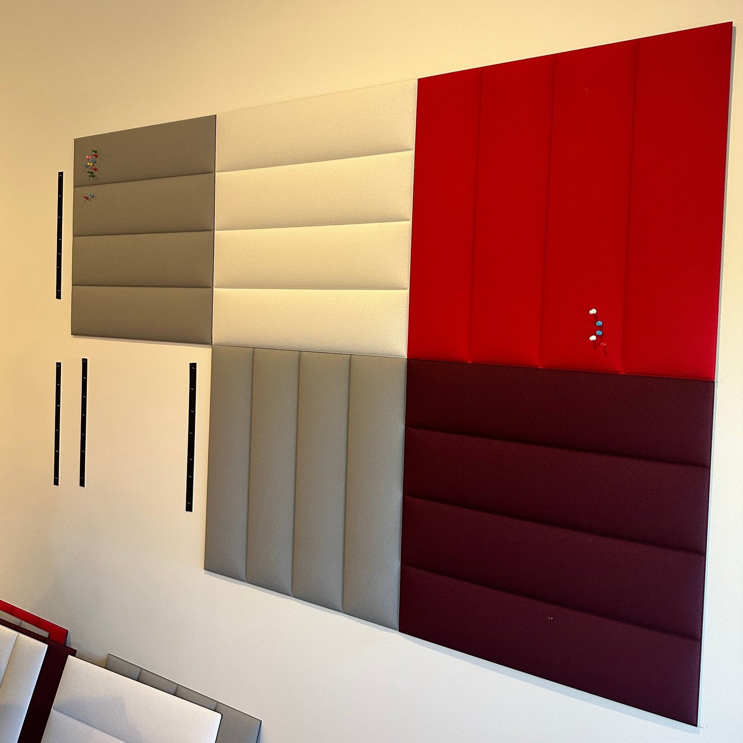 Acoustic Panel Soundproofing Pin Board Square