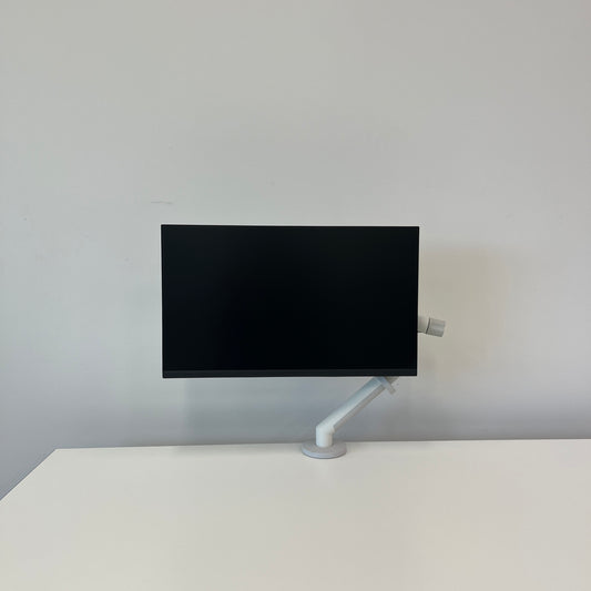 Dell Monitor 24 " FHD Mounted Onto 'Flo' Ergonomic Monitor Arm