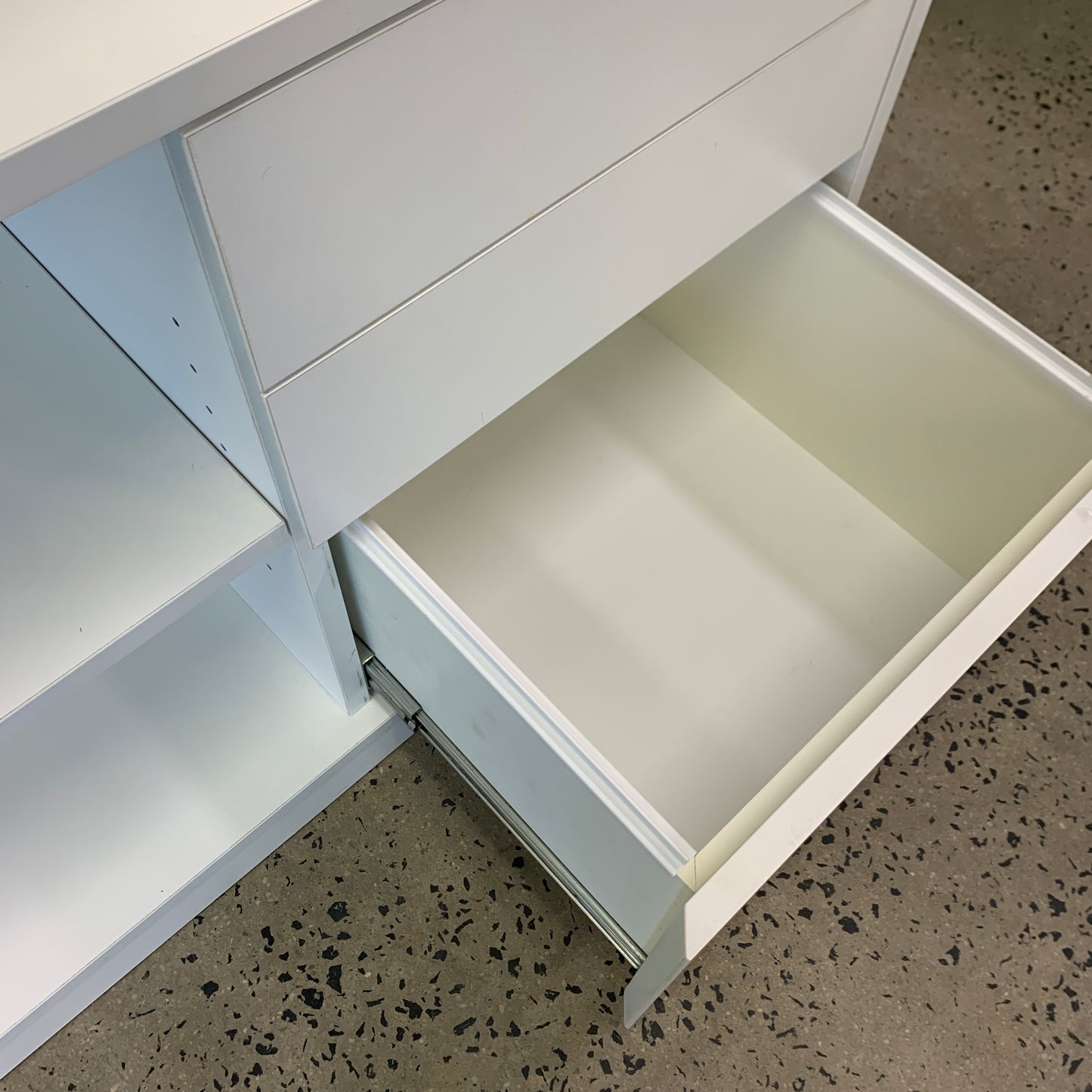 Office Shelving Unit Filing Cabinet White