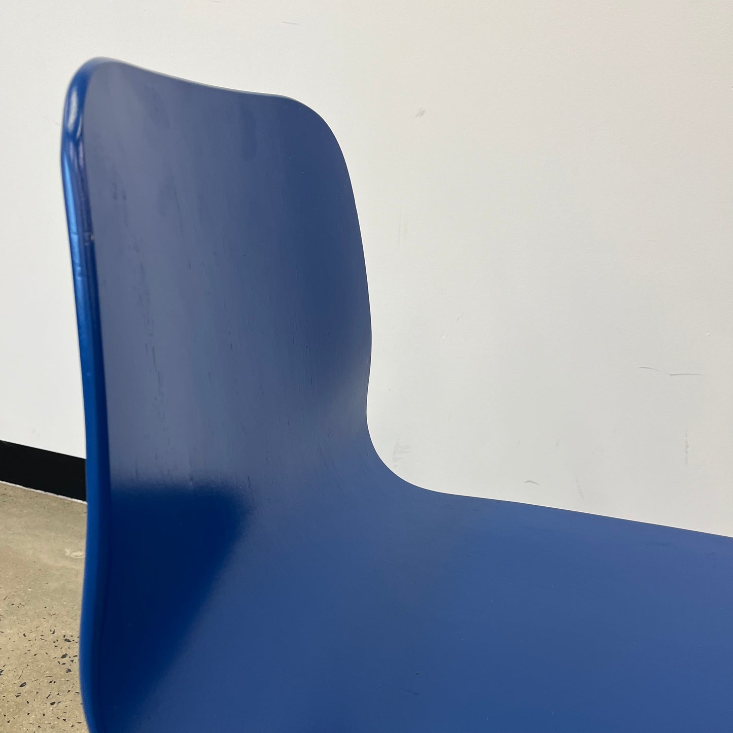Didier Tiller Slim Stacking Chair Blue