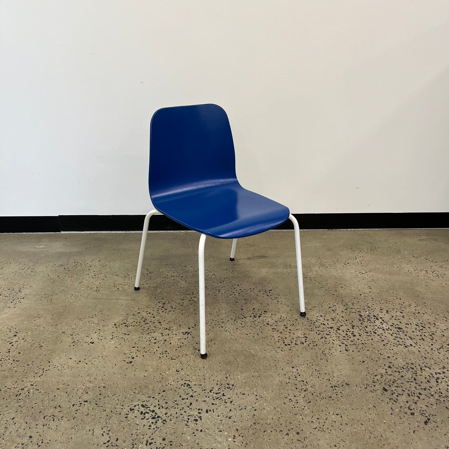 Didier Tiller Slim Stacking Chair Blue