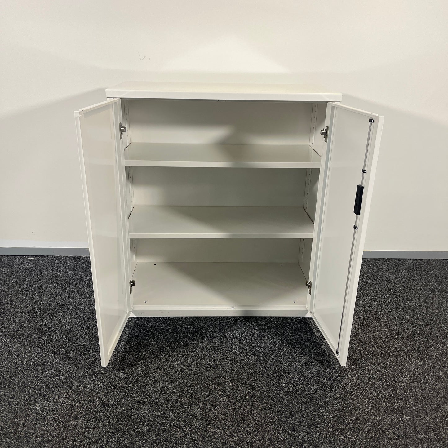 Metal Storage Cabinet with Shelves