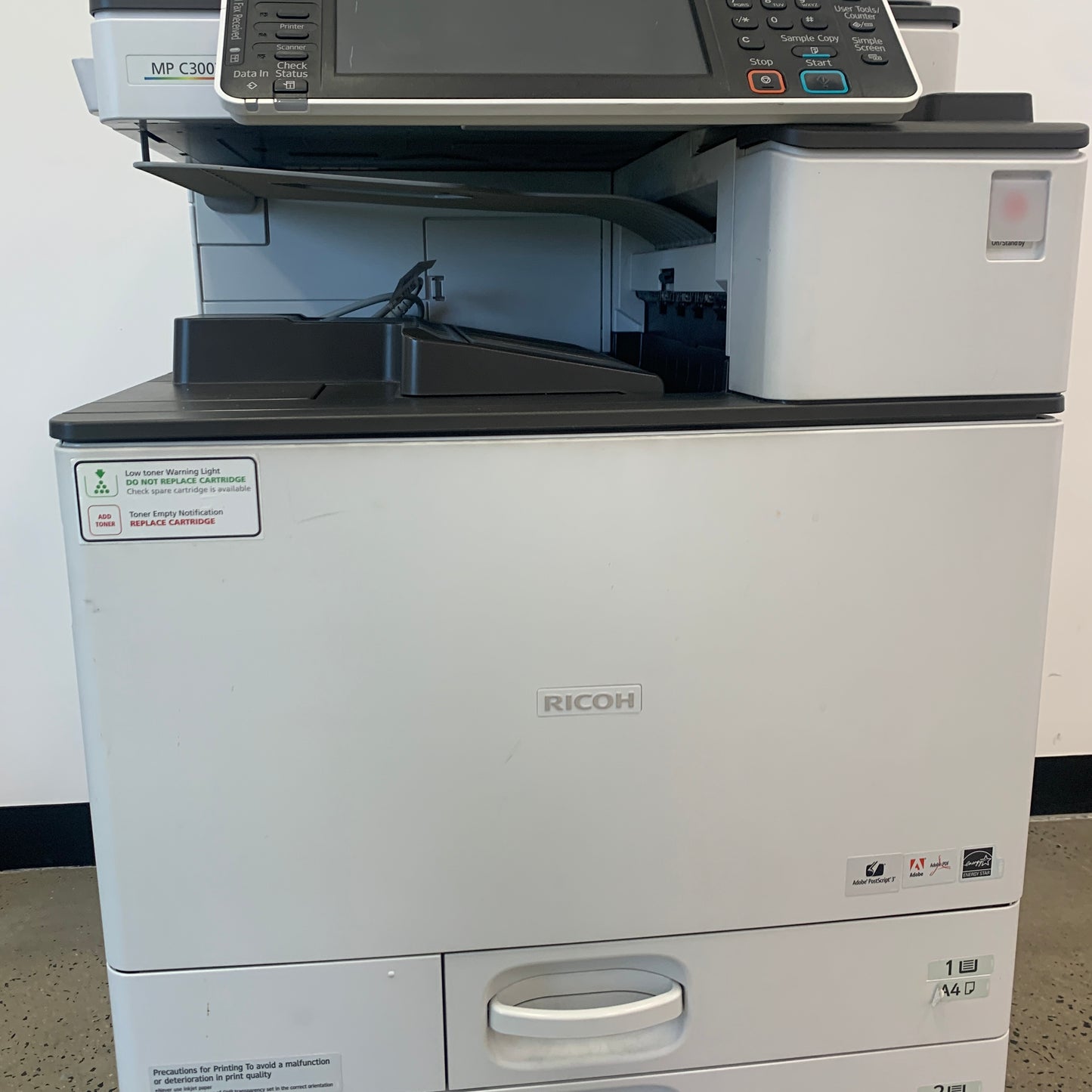 Ricoh MP C 3003 Multi-Function Device Printer Scanner