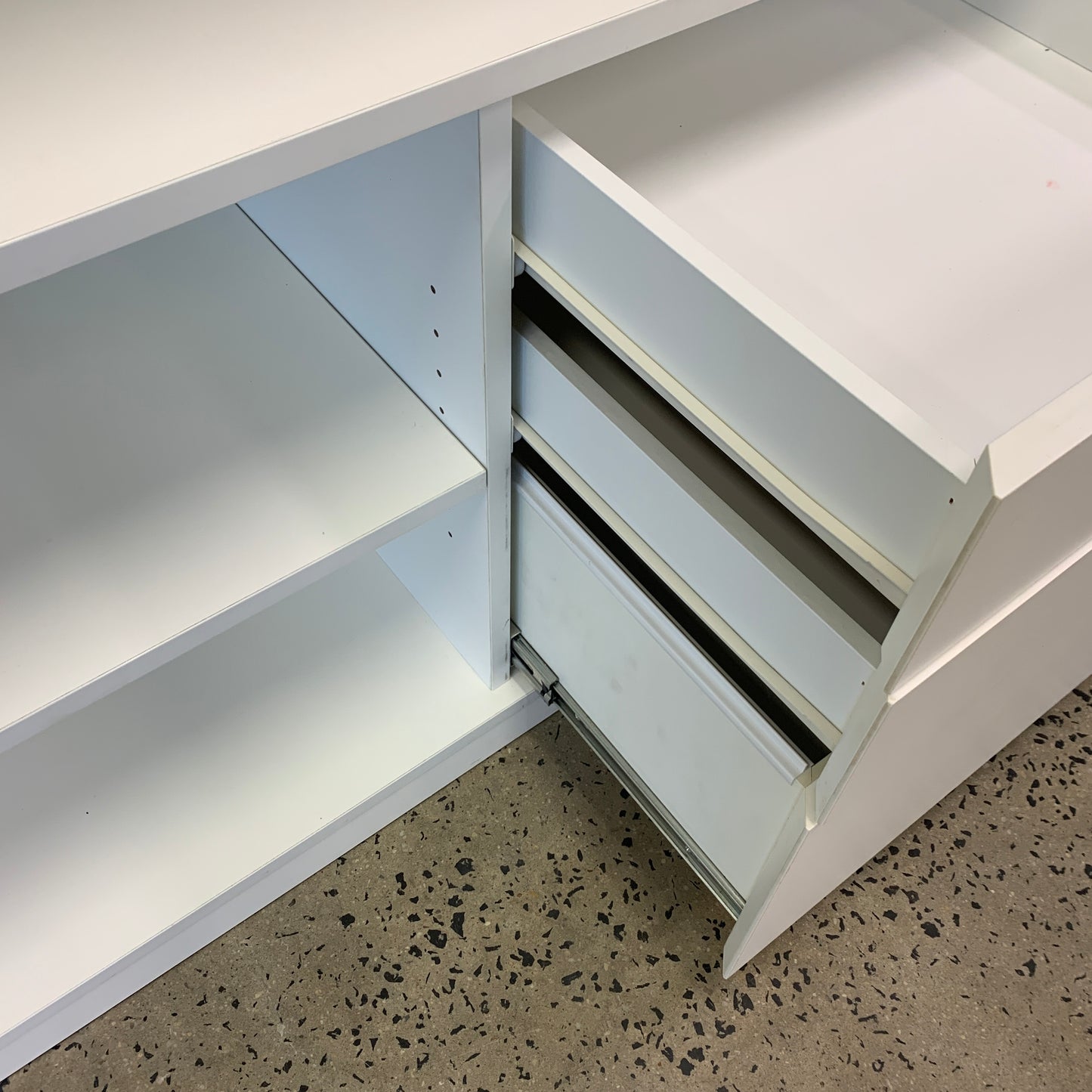 Office Shelving Unit Filing Cabinet White