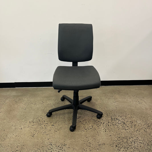 Highback Office Task Chair Dark Grey