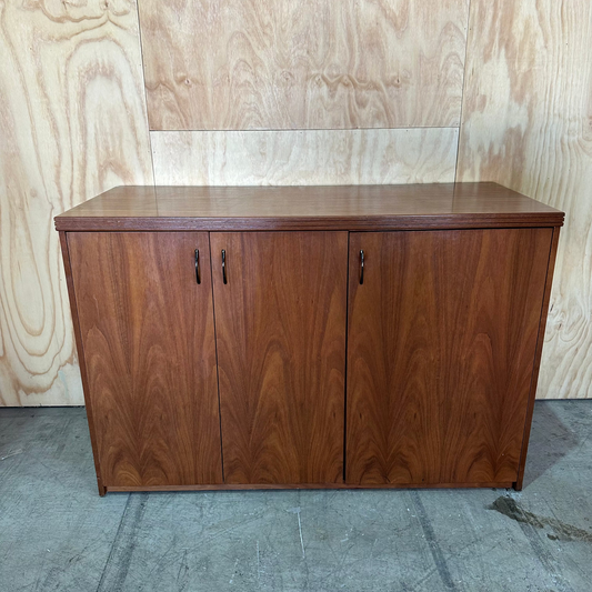 Custom Sideboard with Built-In Fridge