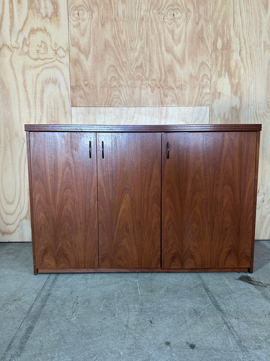 Custom Sideboard with Built-In Fridge