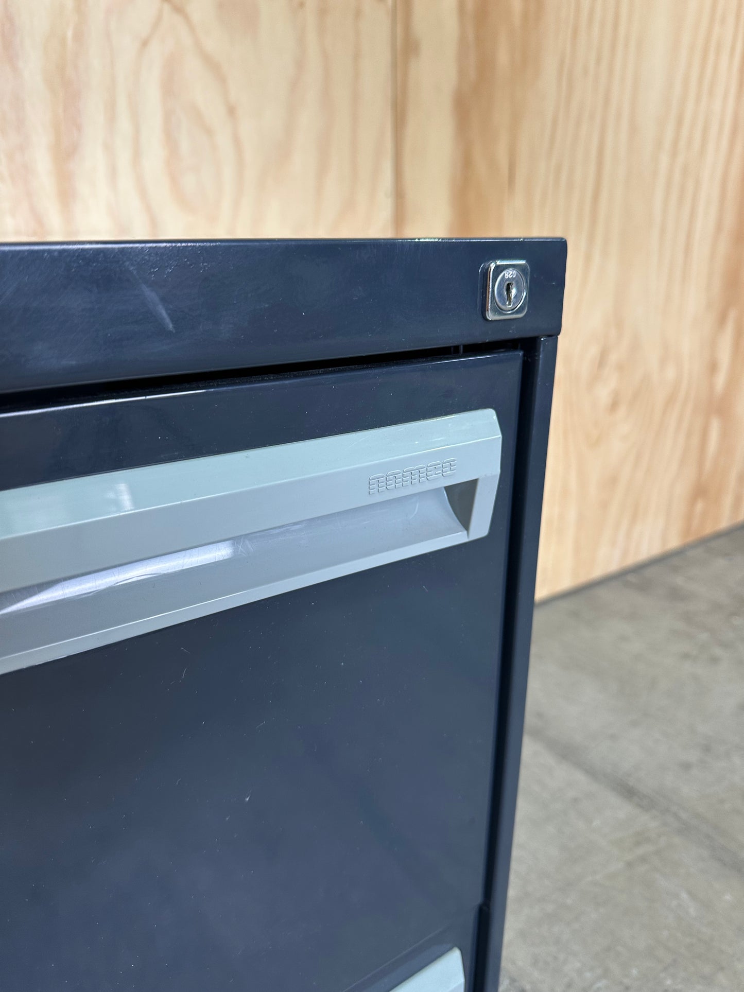 Namco 2 Drawer Filing Cabinet (Charcoal)