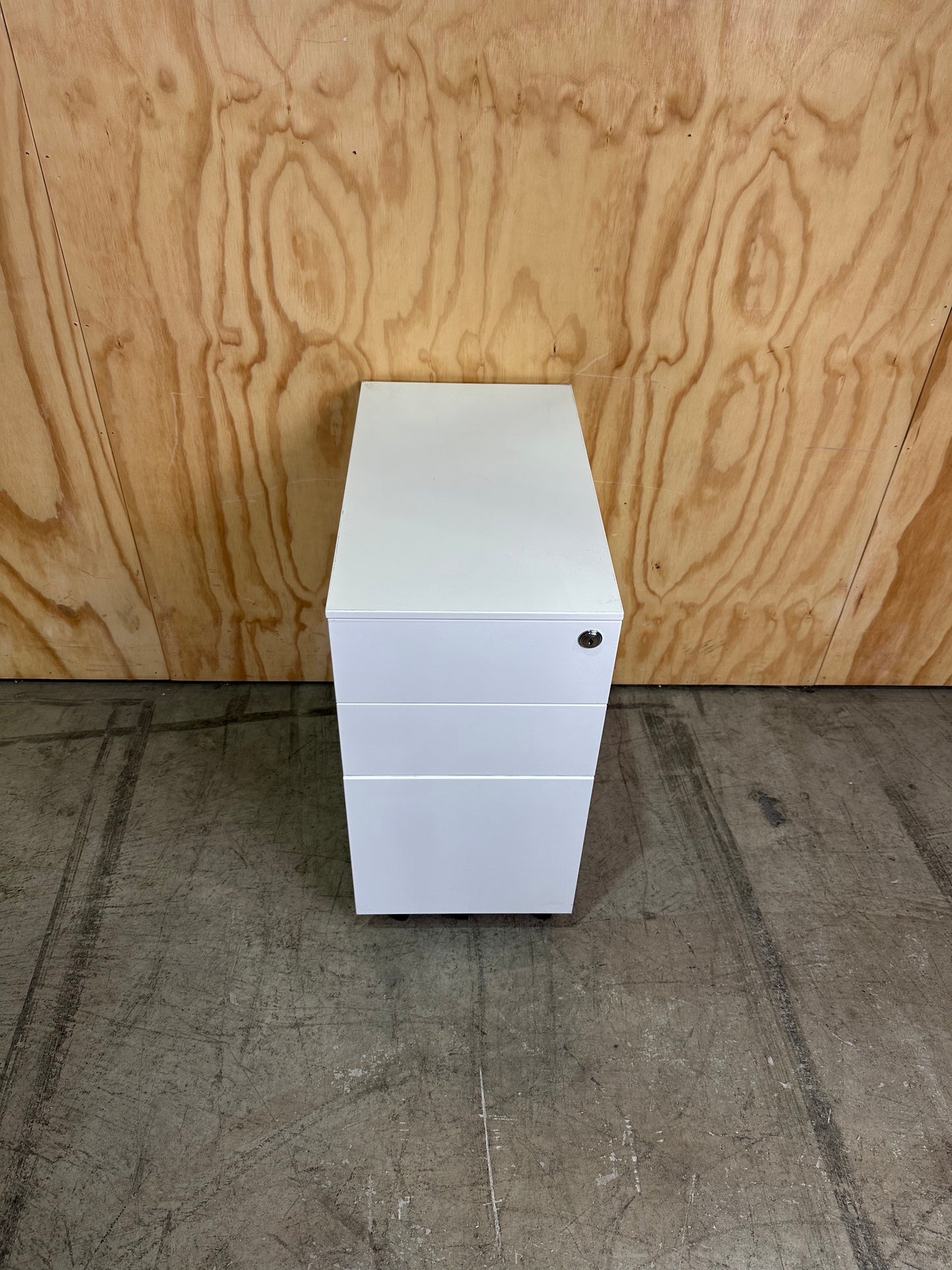 CLEARANCE Slim White Pedestal